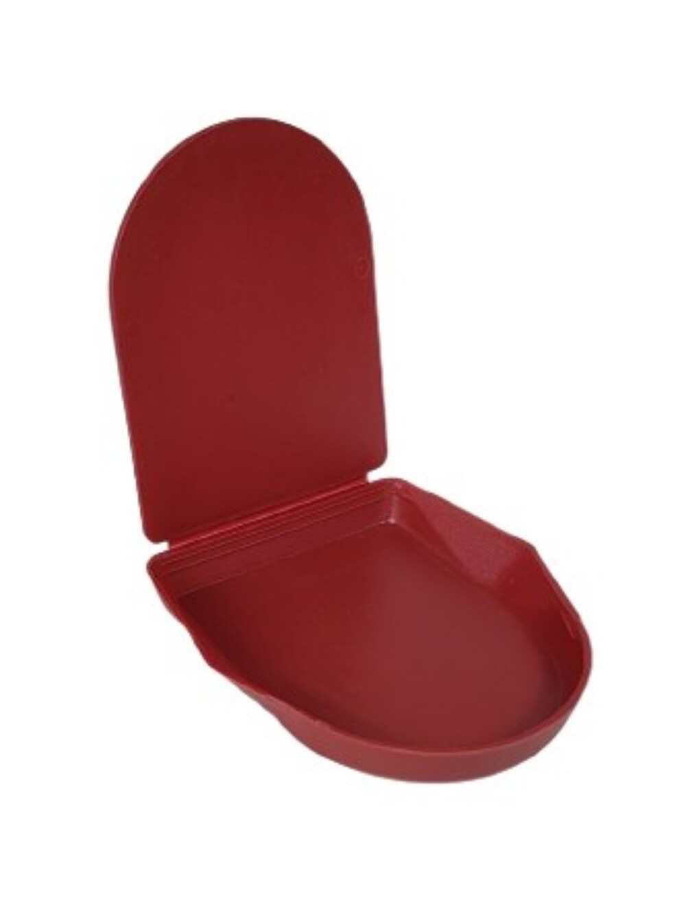 Tupperware Red Tea Time Helper Tea Bag Squeezer Rest Holder